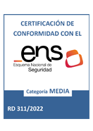 Certificado ENS de Espaciorack